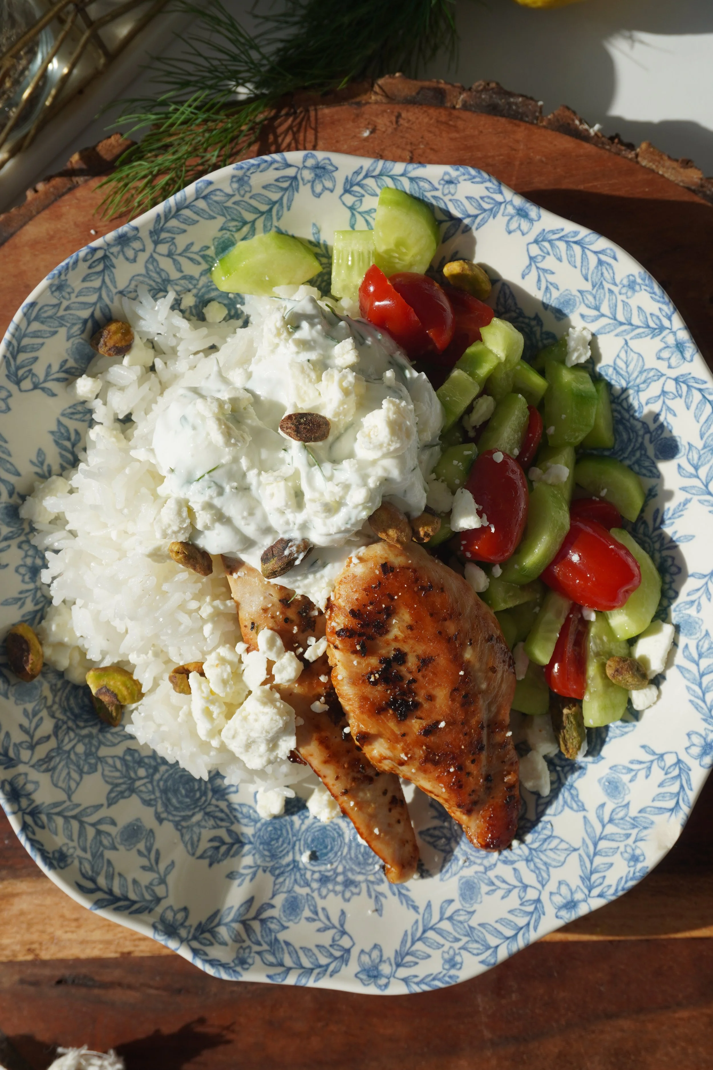 Greek Chicken Bowl
