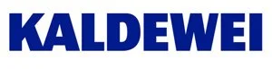 Logo mit dem Text 'KALDEWEI' in blau auf weißem Hintergrund