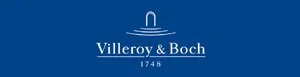 Logo von Villeroy & Boch auf blauem Hintergrund