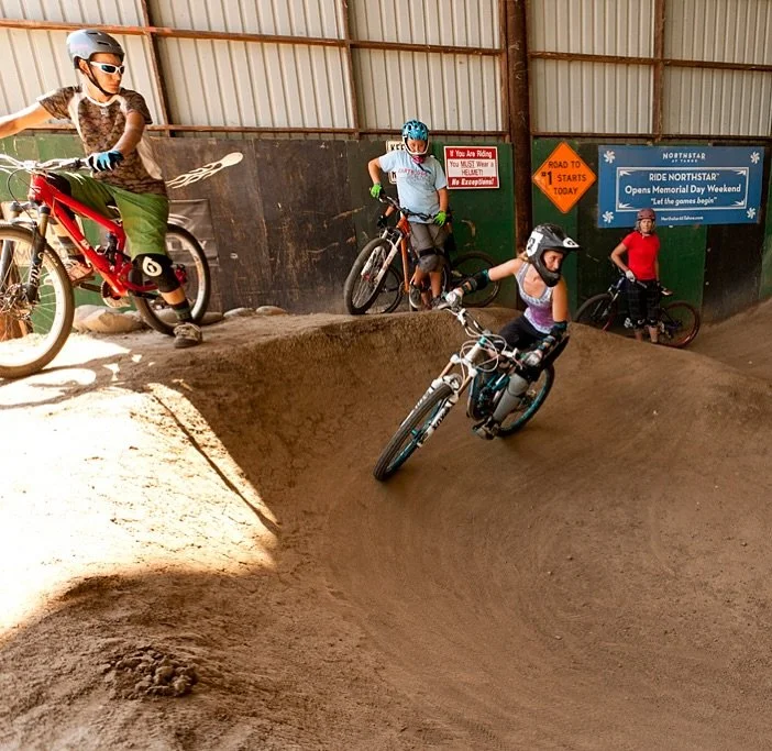 Come and get your pump on! Saturday August 3rd join us for Ladies Pumptrack 101 at the Topsham Pumptrack (not pictured). Learn fundamental skills relative to Pumptrack riding. Pumptrack are an amazing tool for building strength and working on your ti