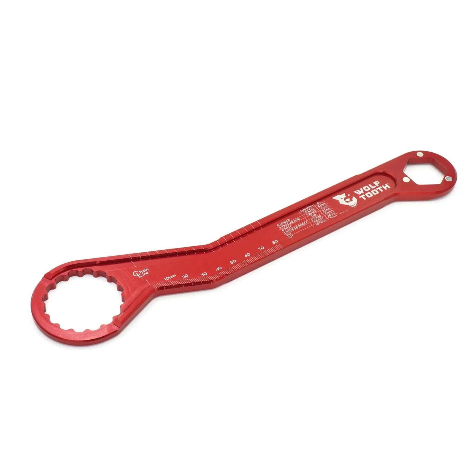 Pack   Wrench   - Ultralight   1   Wolftooth Inch Hex   and   Bottom Bracket   Wrench