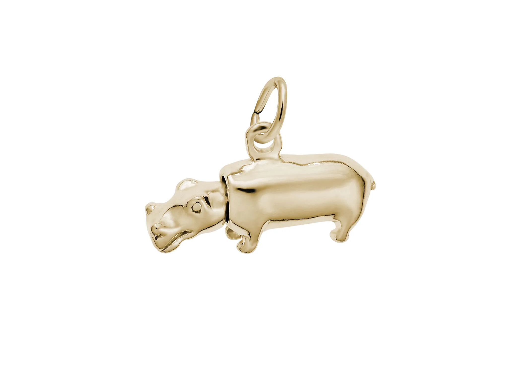 Moveable Hippo Charm