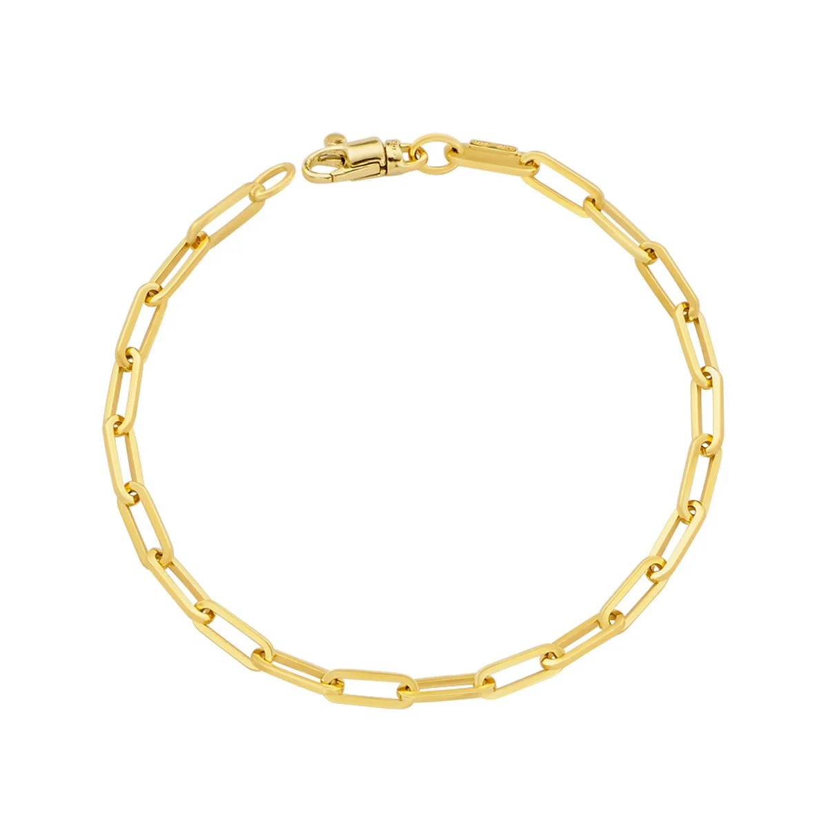 Paperclip Link Bracelet