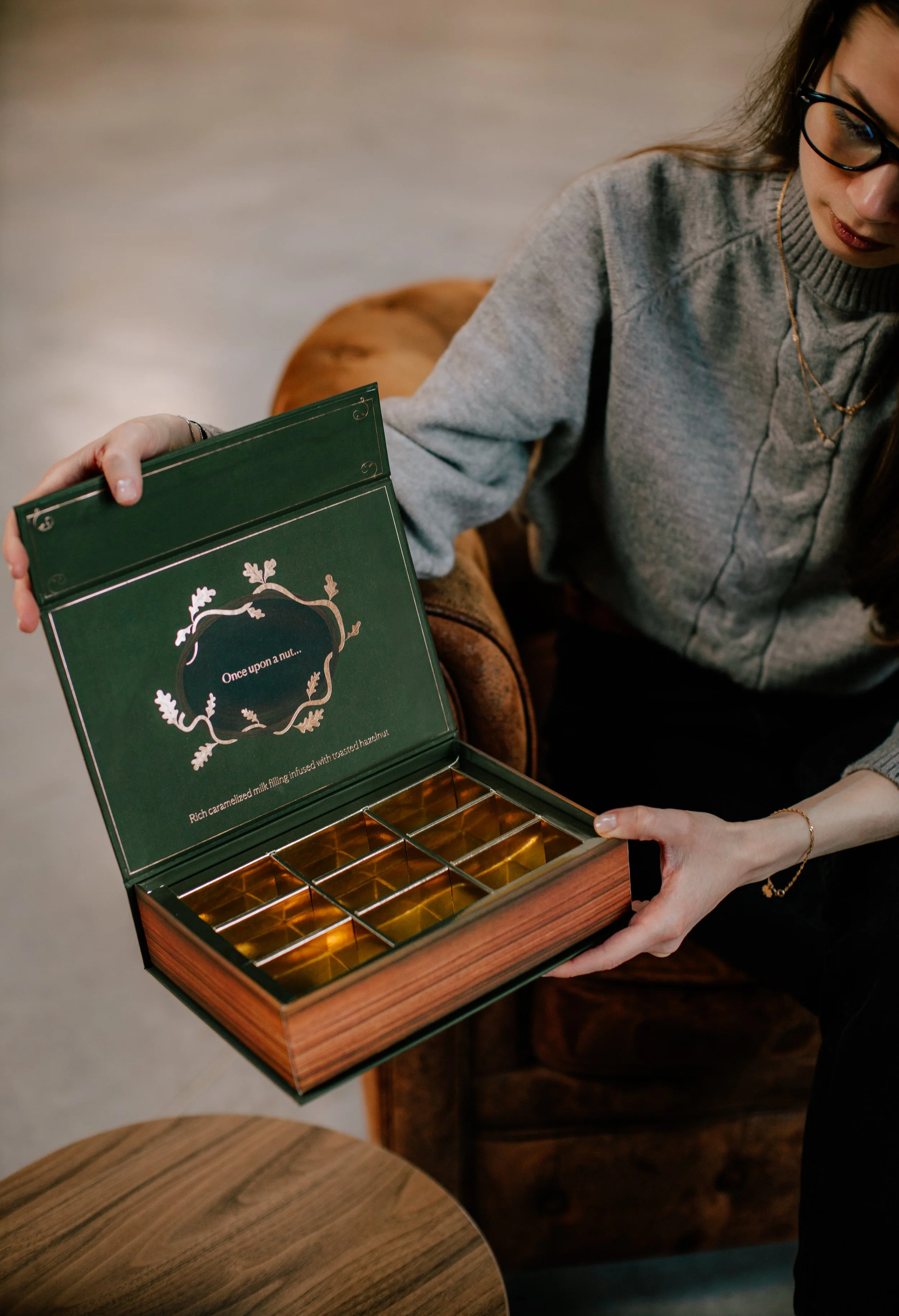 Coffret Noisette Pâtisserie, identité et packaging