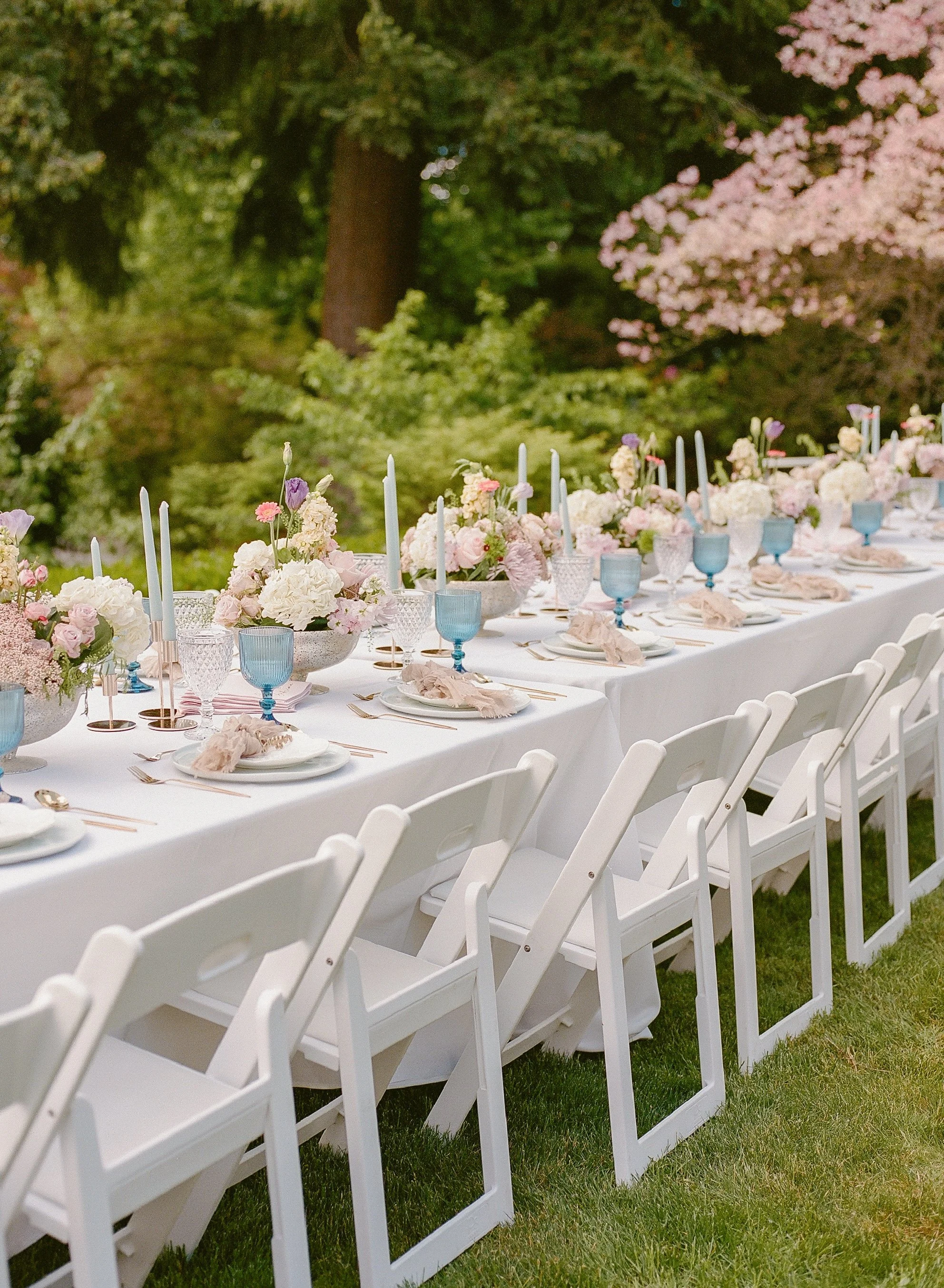 Luxury Garden Engagement Dinner