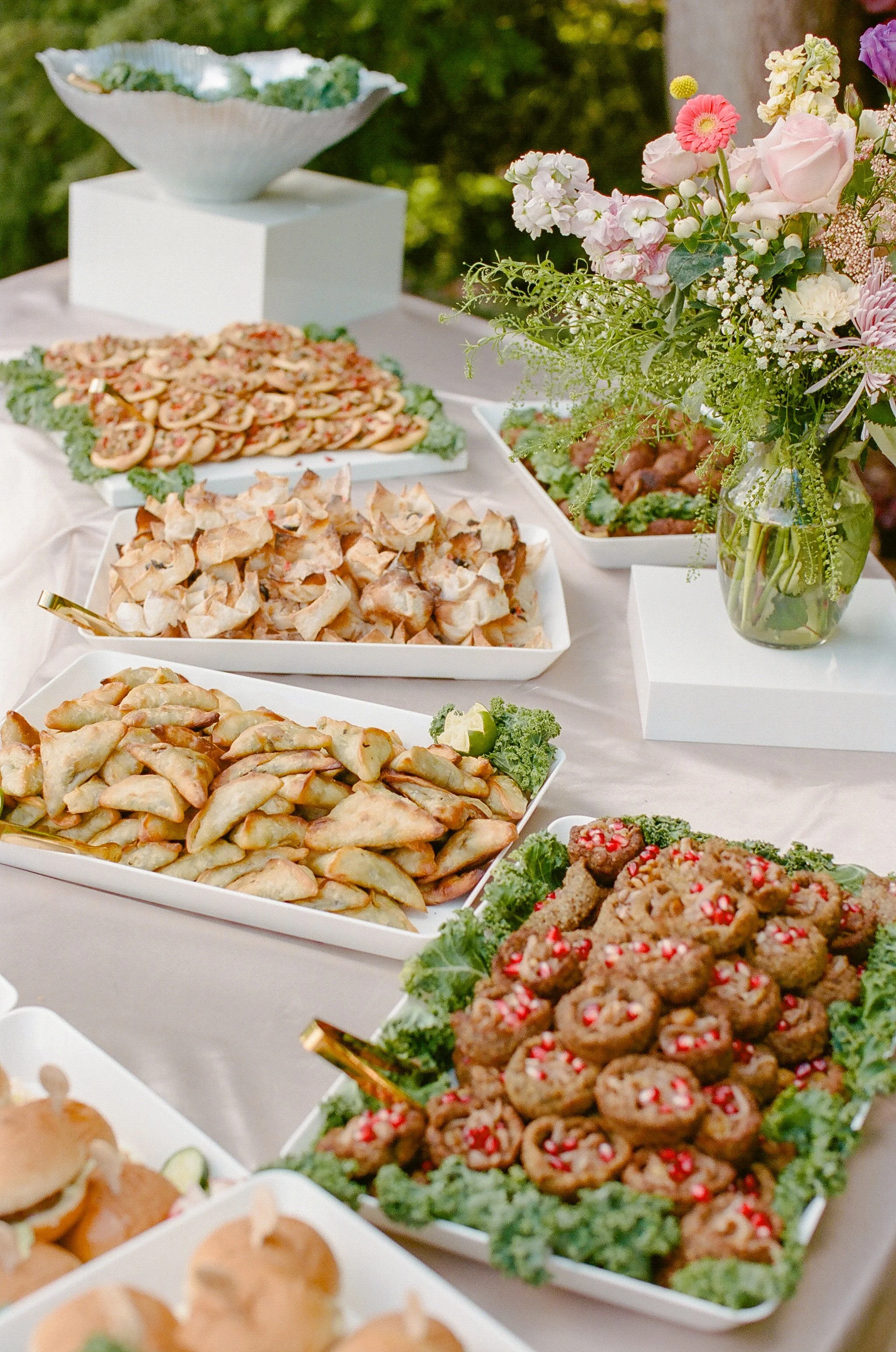 Catering by A Belle Event for Luxury Engagement Party