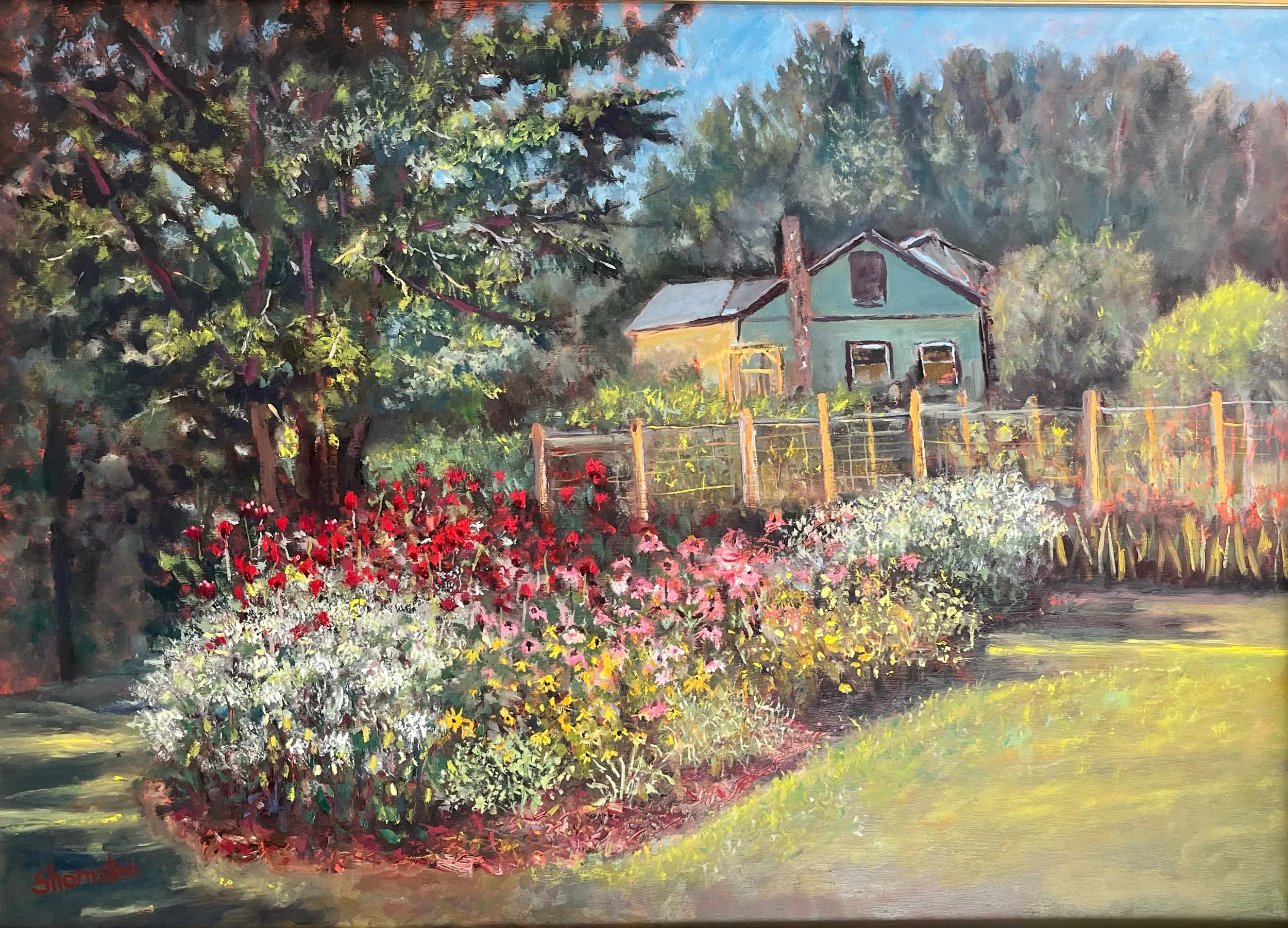 Pollinator Garden in July