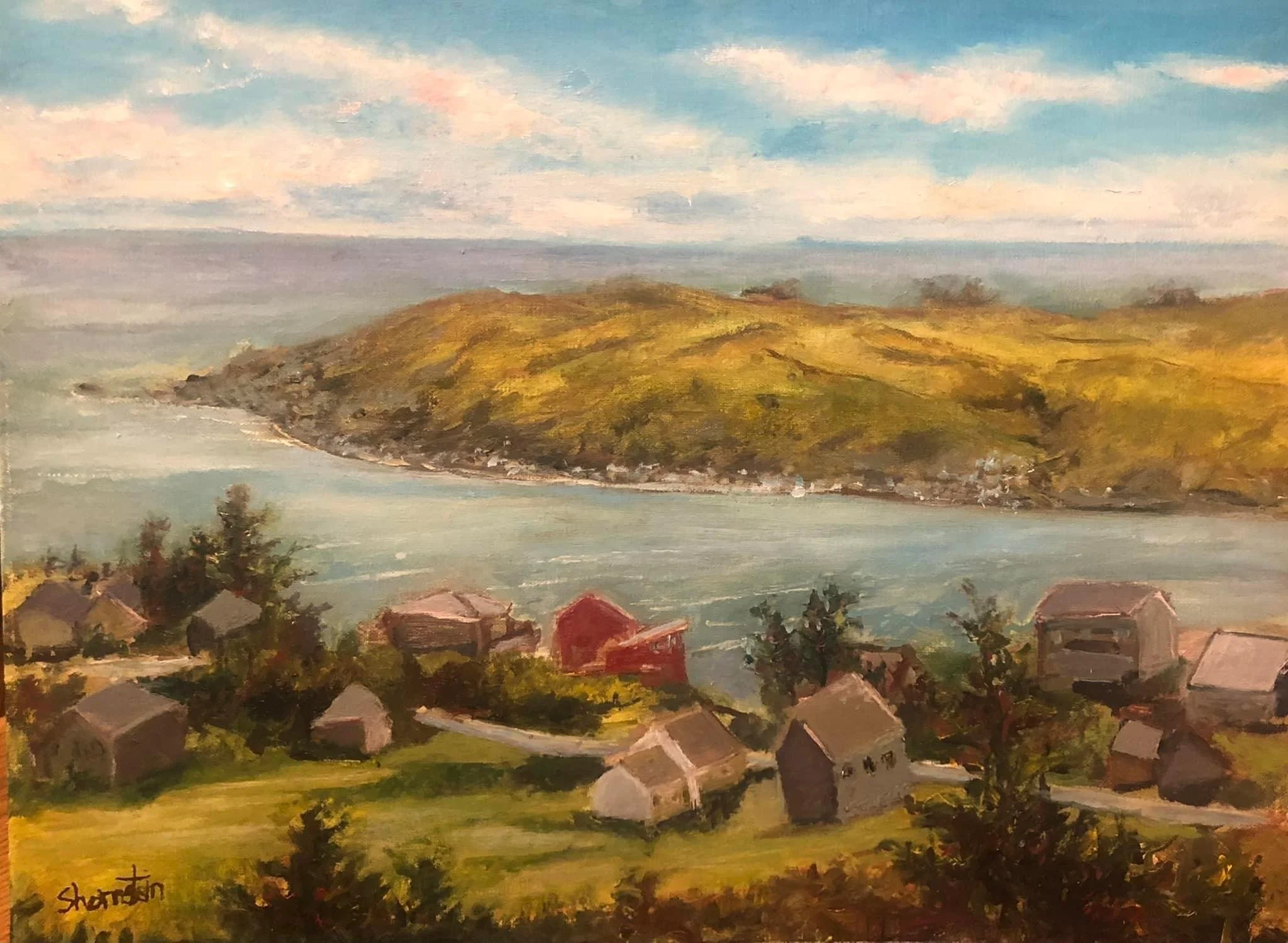 The View from Monhegan Lighthouse