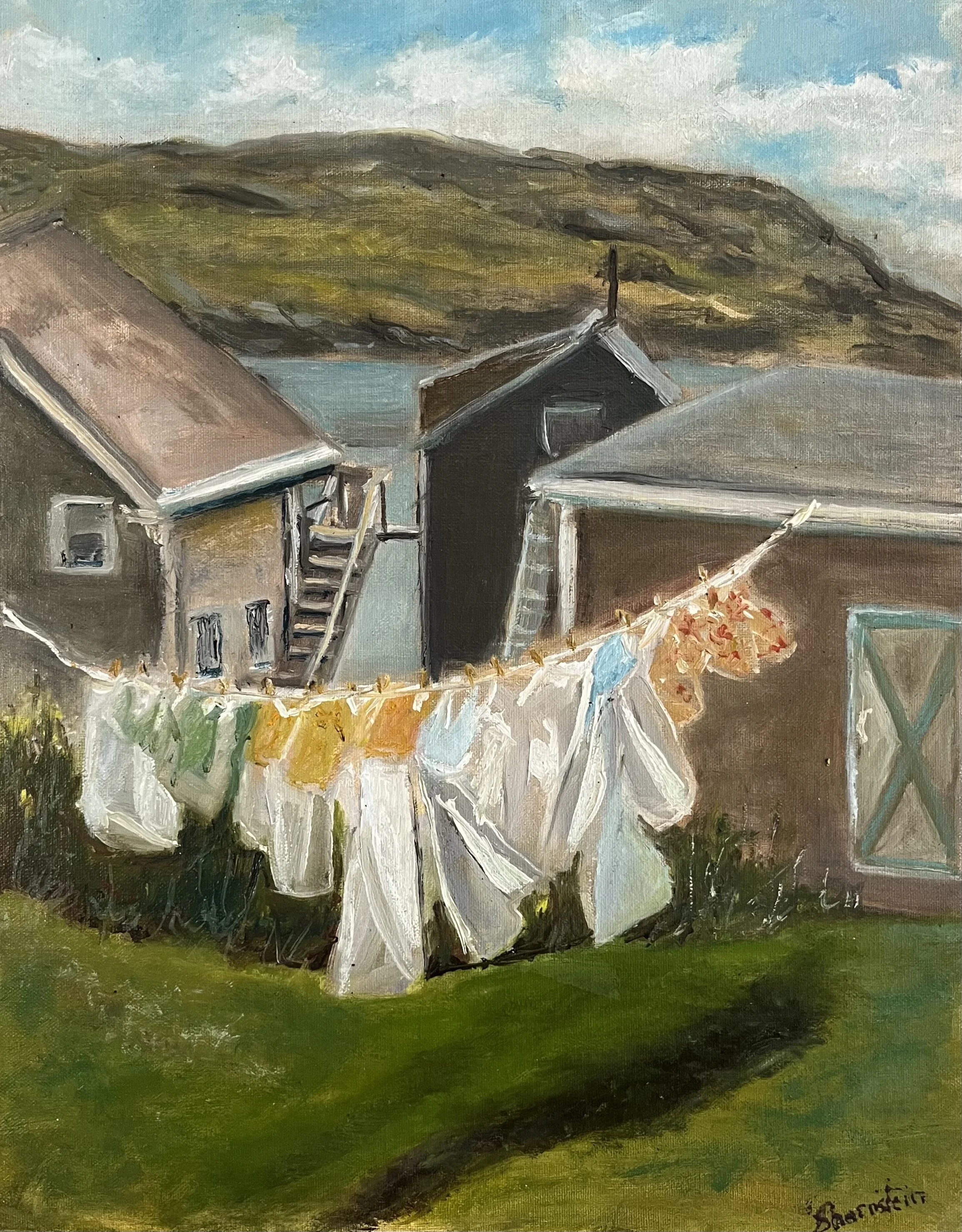 Laundry Day on Monhegan