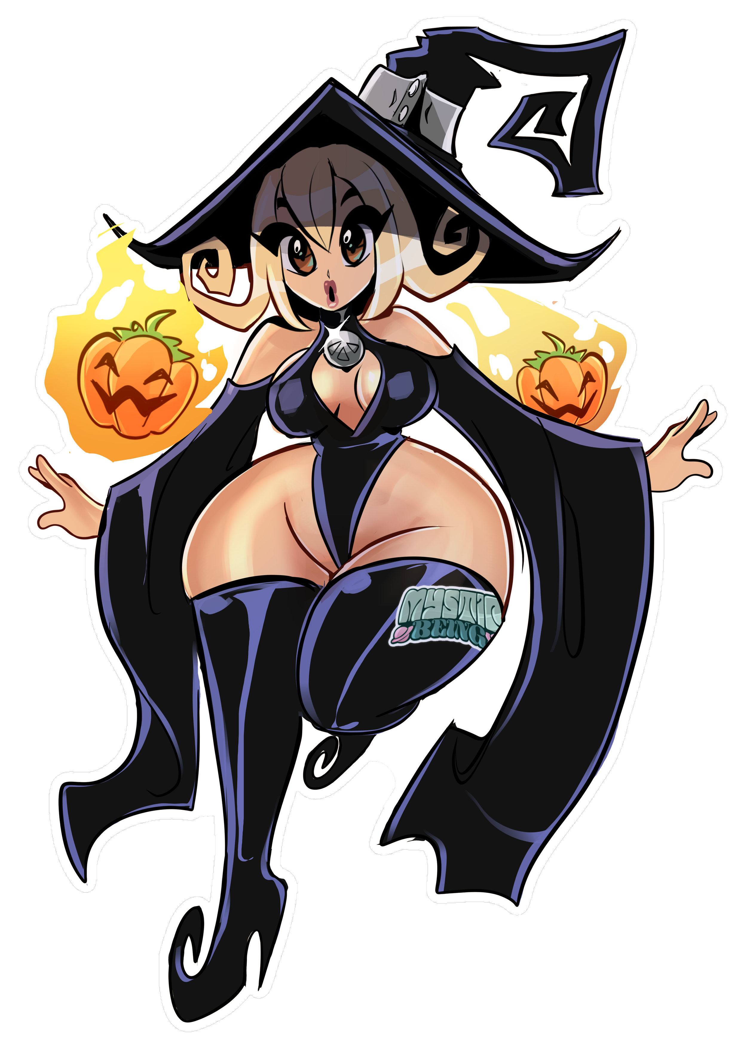 Witch Pumpkin Mystic