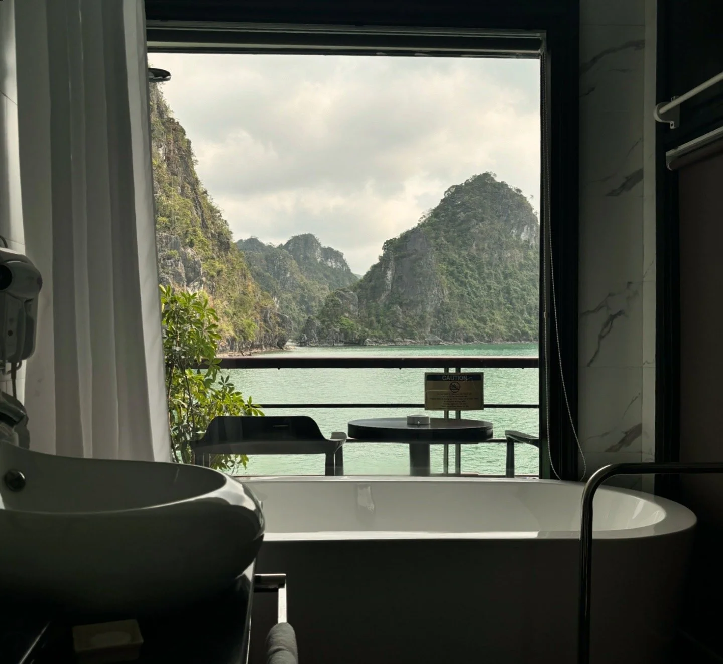 We Didn’t Just Stay Beside Ha Long Bay.                 We Stayed In It.