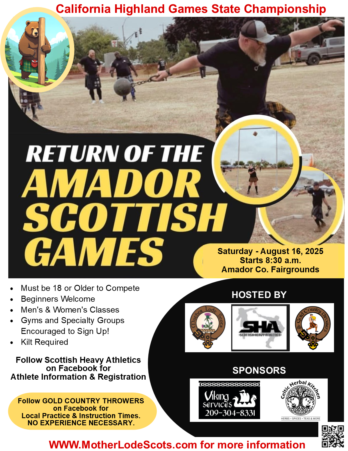 Amador Co. Highland Games