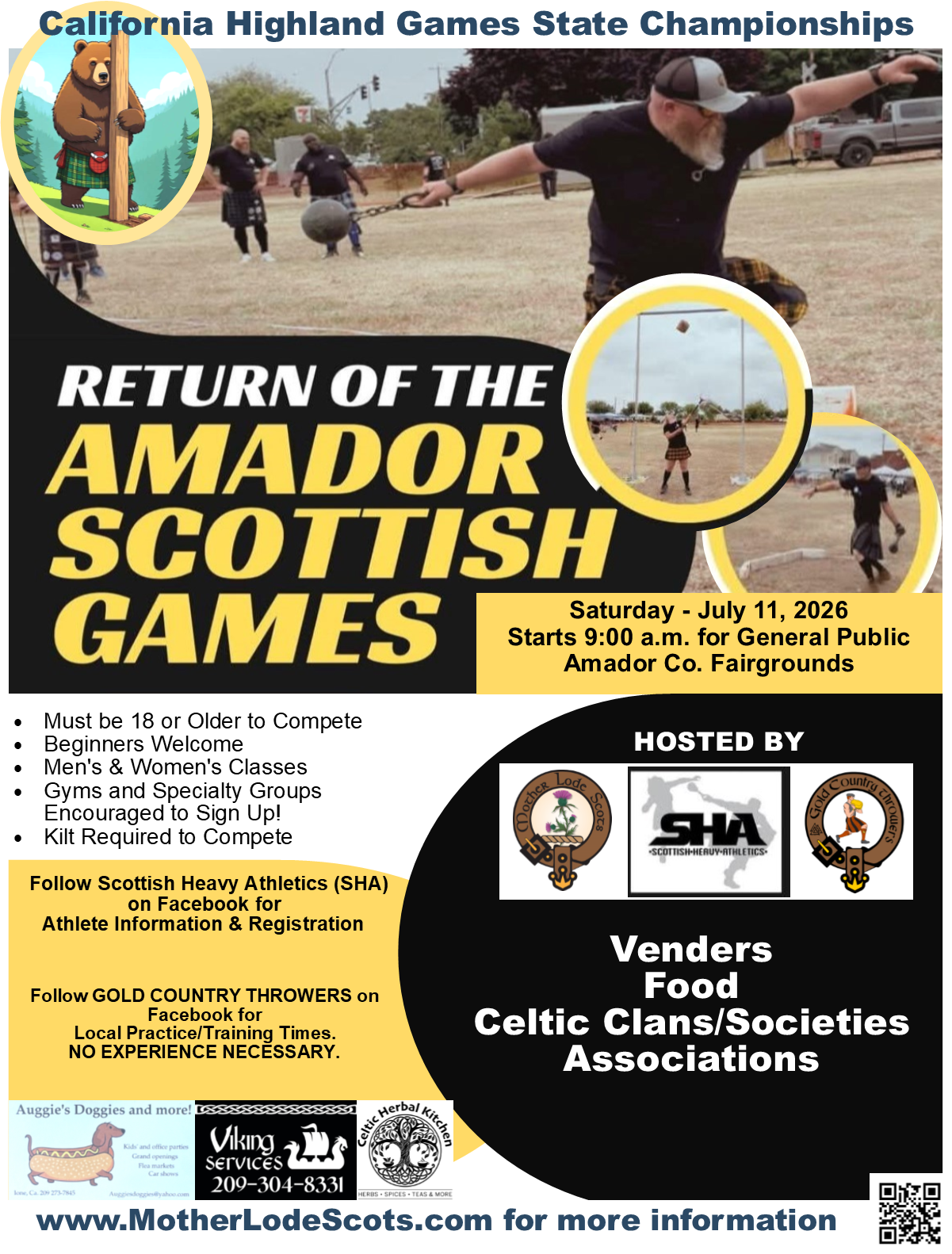 Amador Co. Highland Games