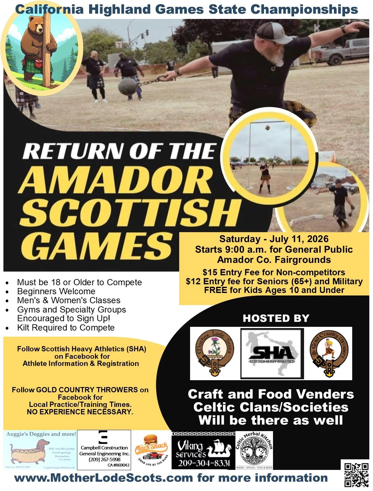 Amador Co. Highland Games