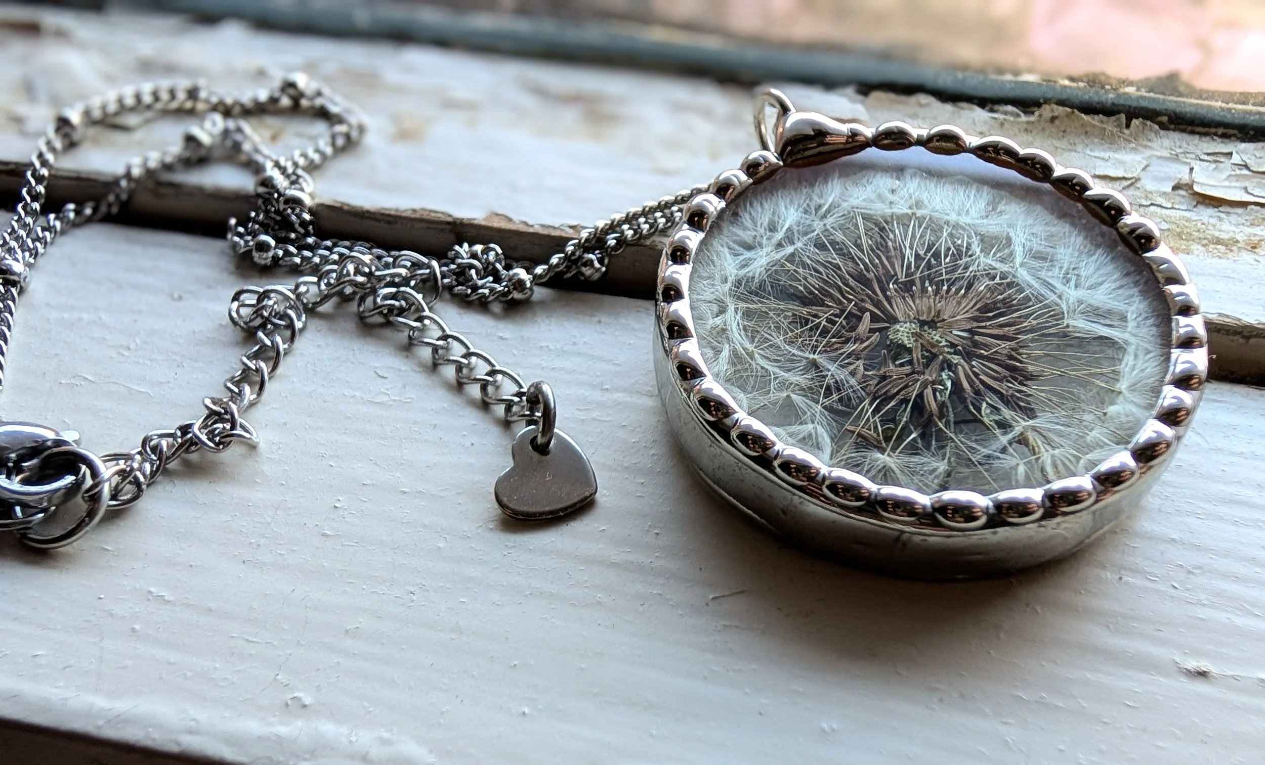 Dandelion Necklace