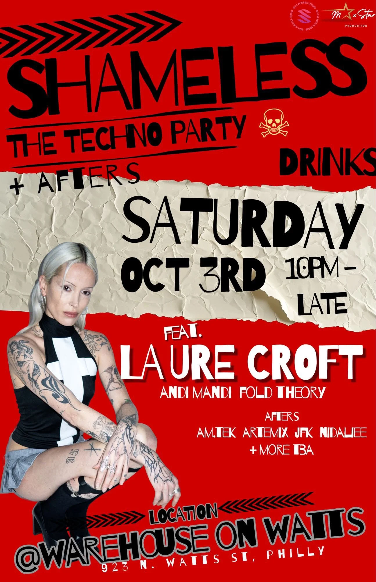 Shameless: The Techno Party + Afters