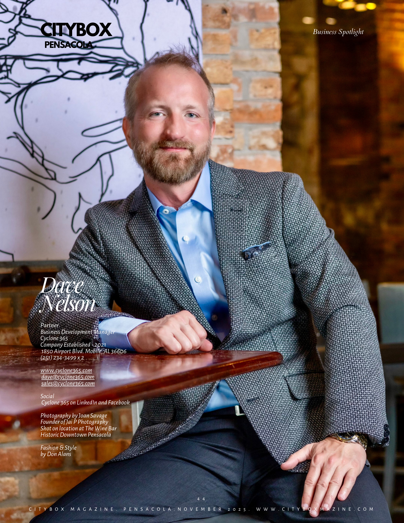 Dave Nelson Partner Business Development Manager Cyclone 365