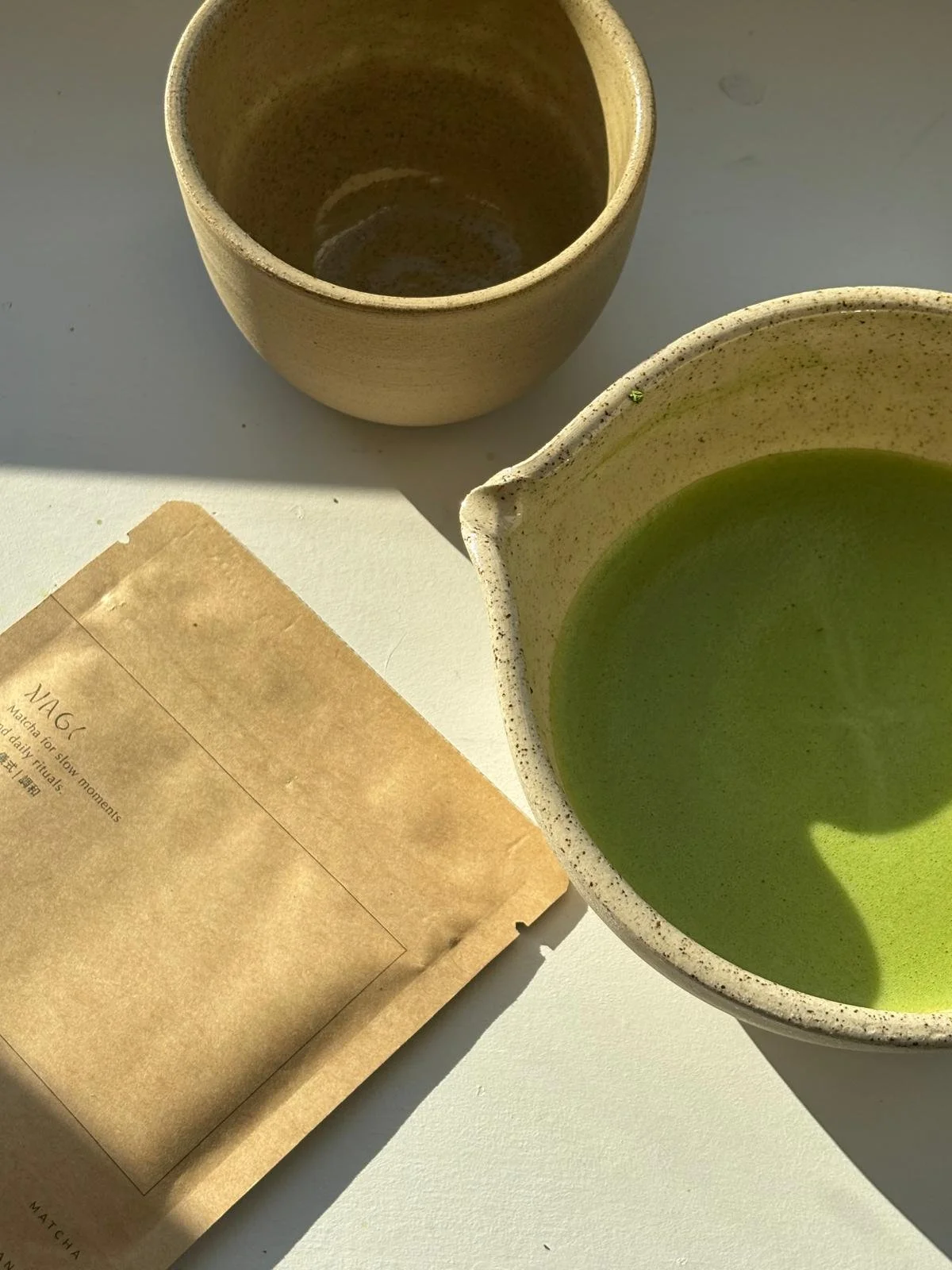 Nagi matcha brand identity