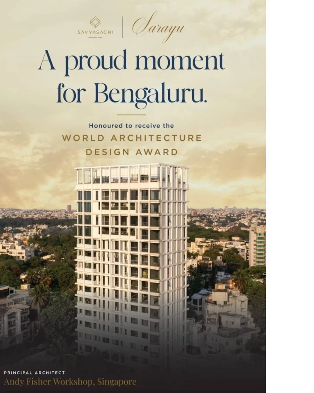  July 2026 
 We're proud to see Savyasachi Sarayu featured in The Economic Times, India.