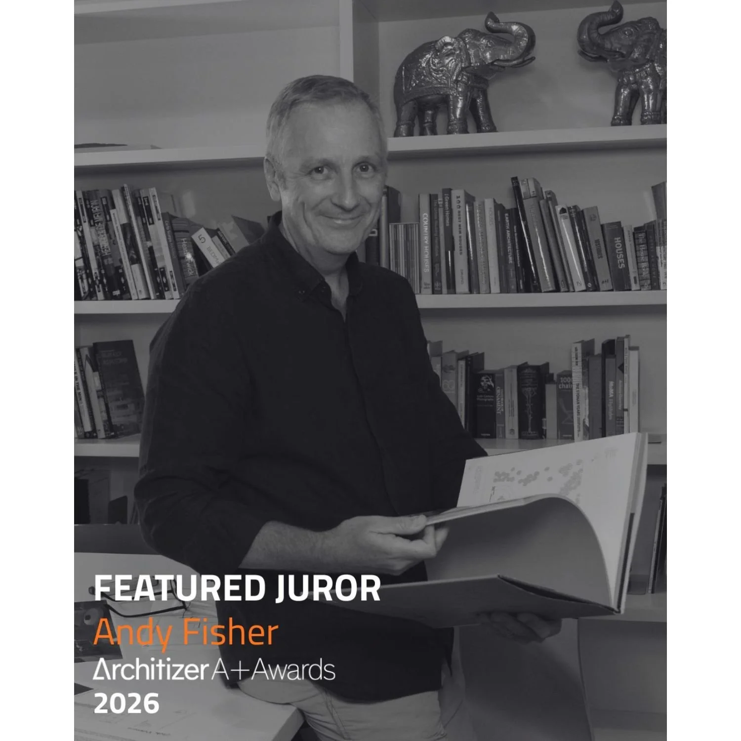  November 2025 
  Andy Fisher is a featured juror for the Architizer A+ 2026 Awards