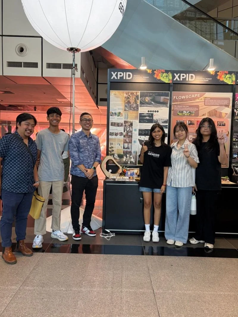  April 2026 
  Marcus and Patrick attended Nanyang Polytechnic’s GENESIS Graduation Show 2026 at Suntec City as industry partners, celebrating the next generation of designers