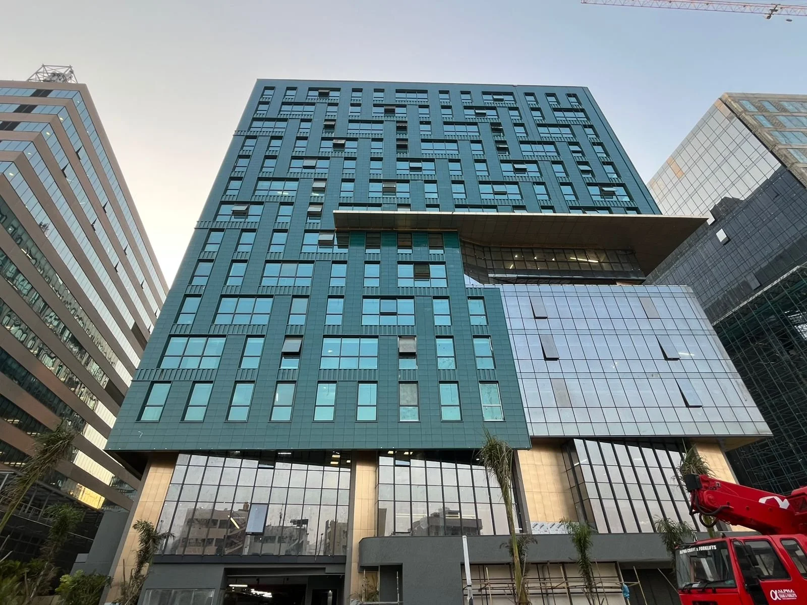  April 2026 
  Bagmane Memphis North Tower facade is complete