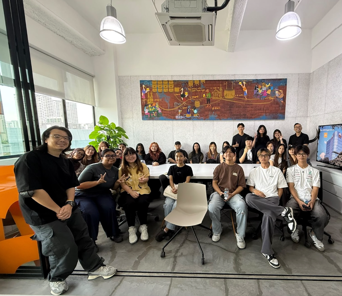  July 2026 
 We welcomed Year 2 students from the Singapore Polytechnic Diploma in Interior Design to AFW as part of their Learning Journey. 