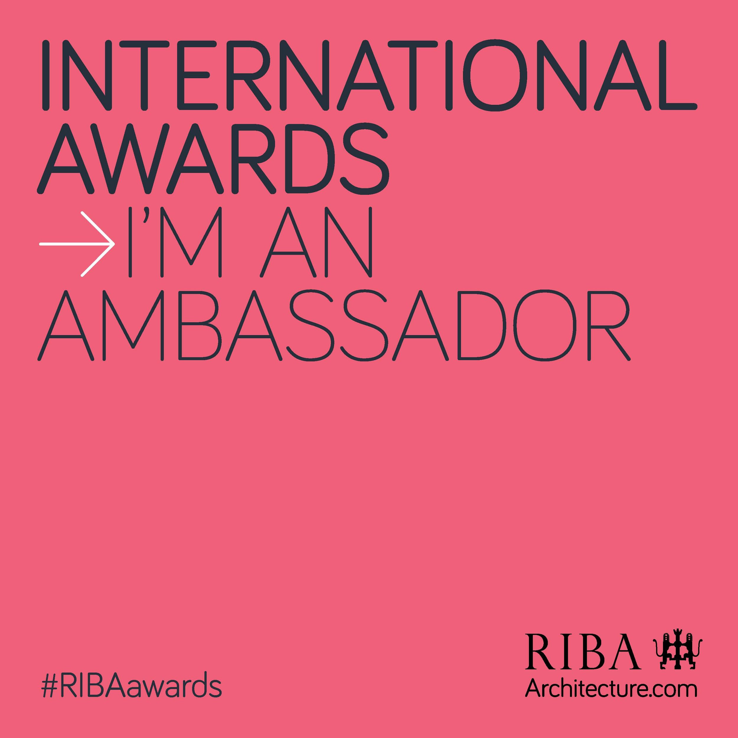  November 2025 
  Andy Fisher is a RIBA Awards Ambassador