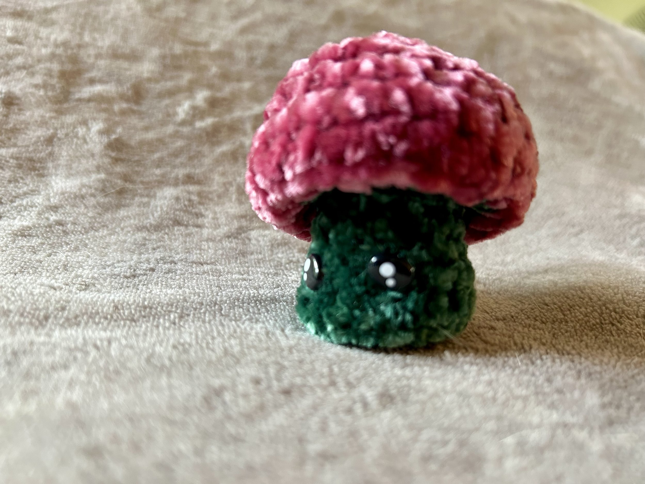 Velvet Mushroom Fidget Buddy