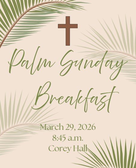 Palm Sunday Breakfast