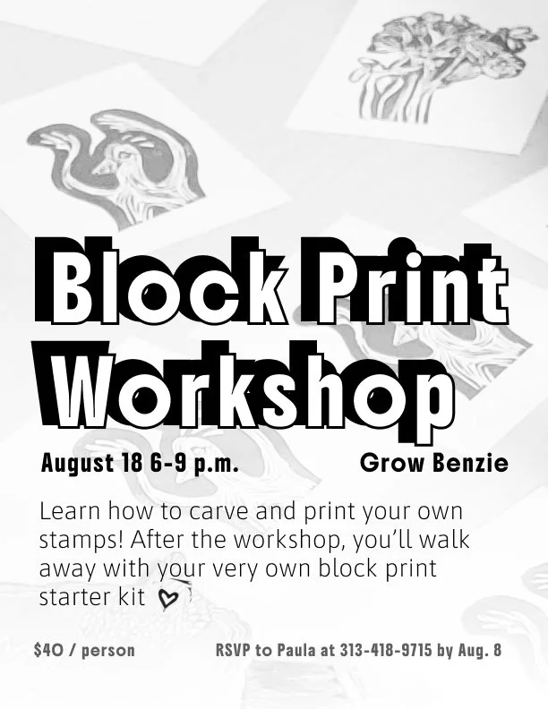 Block Print Workshop