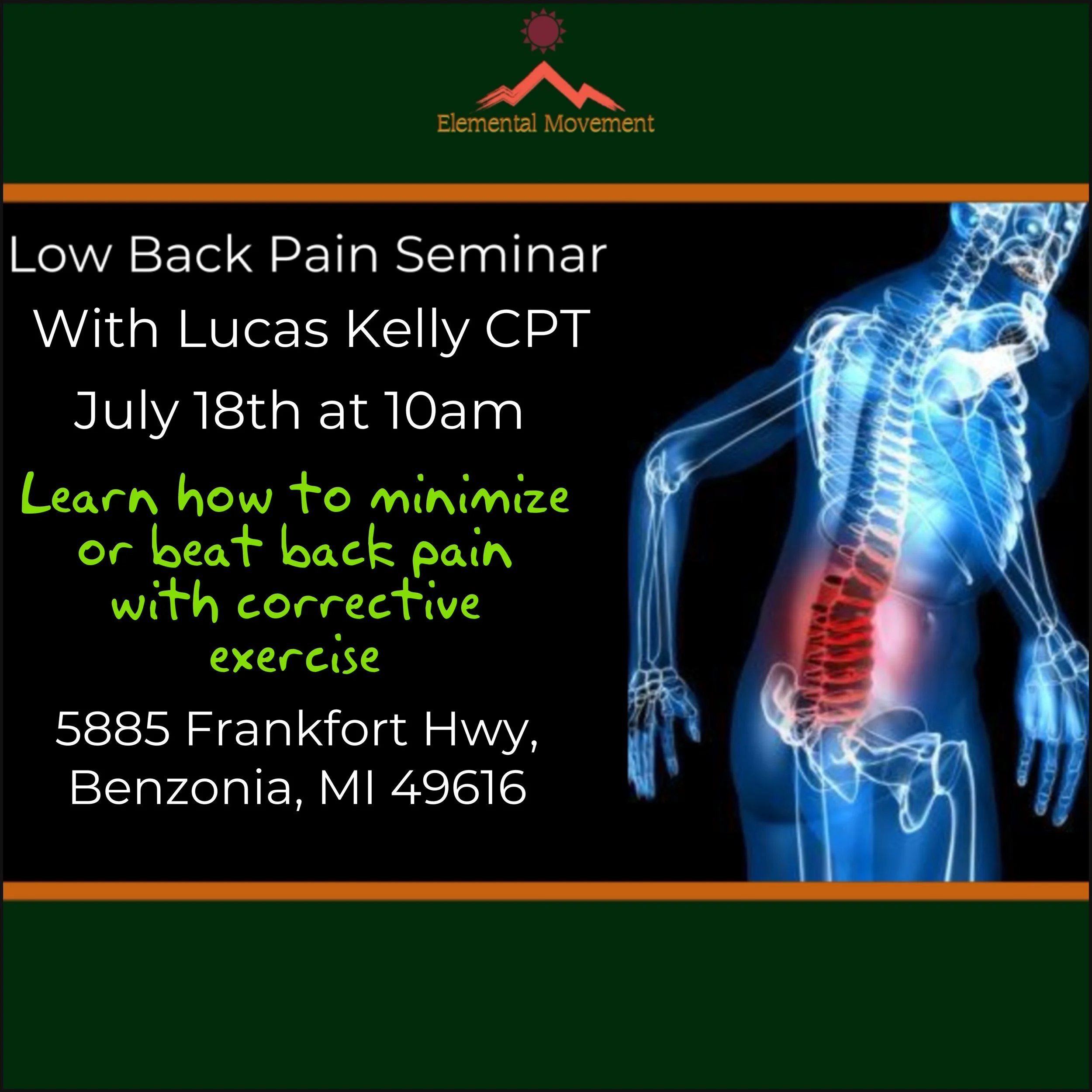 Low Back Pain Seminar