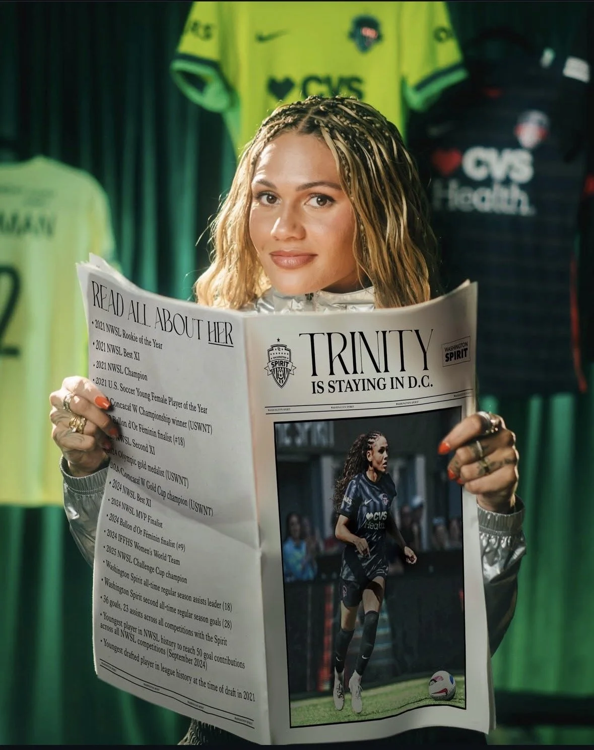 Trinity Rodman Becomes Highest paid Soccer player