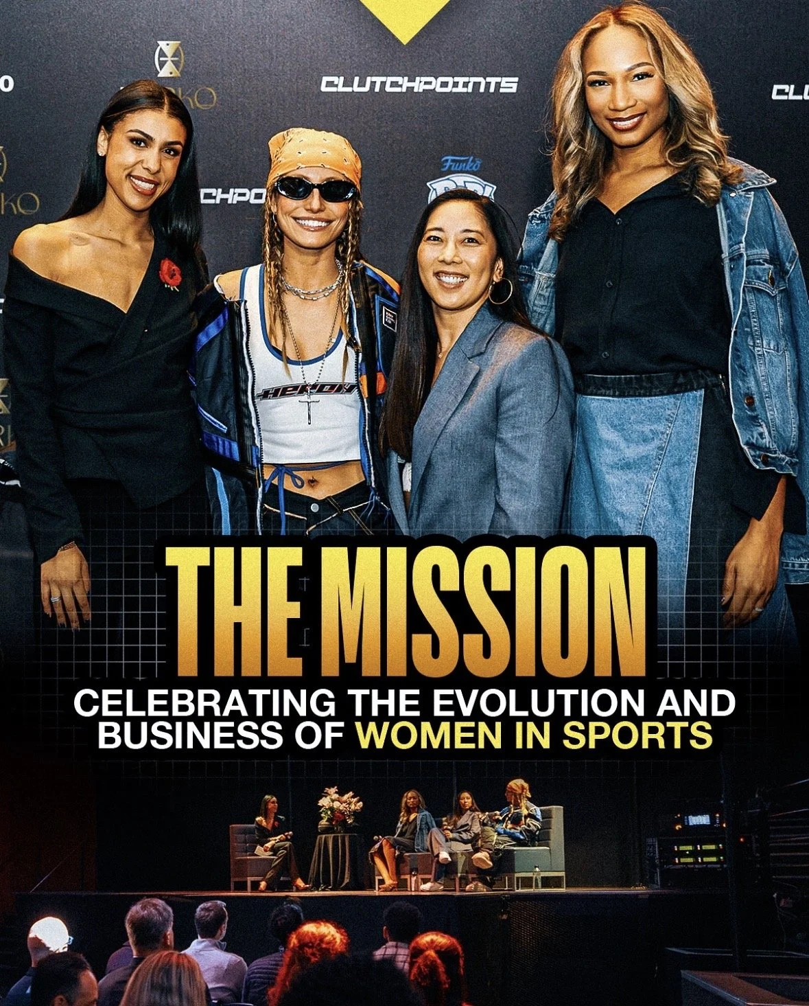 Clutch Points & Closeup 360 Panel @ NBA All Star ‘25