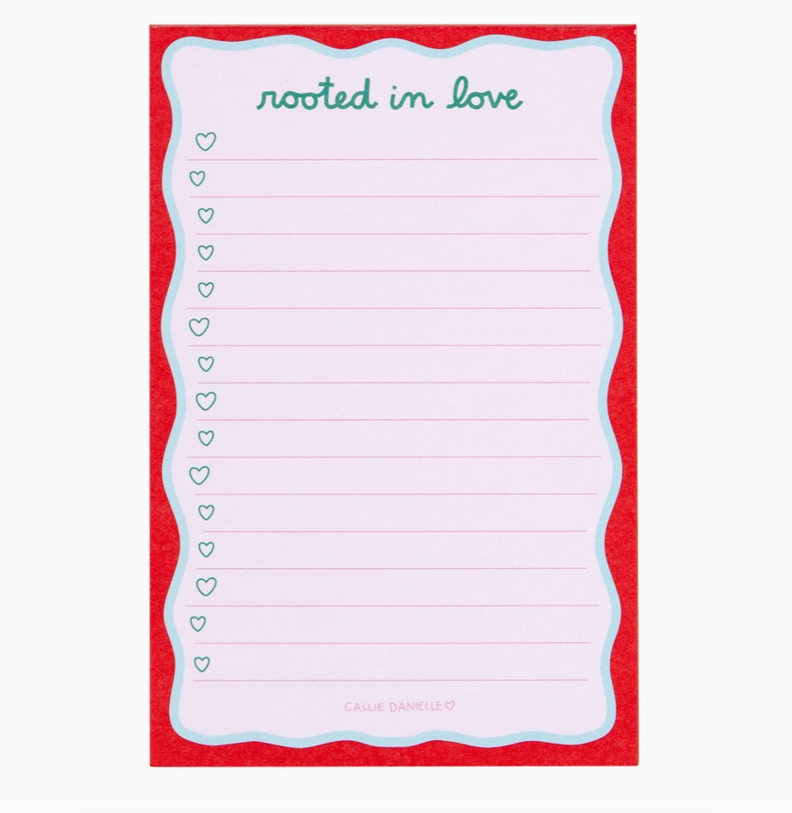 Rooted in Love Notepad