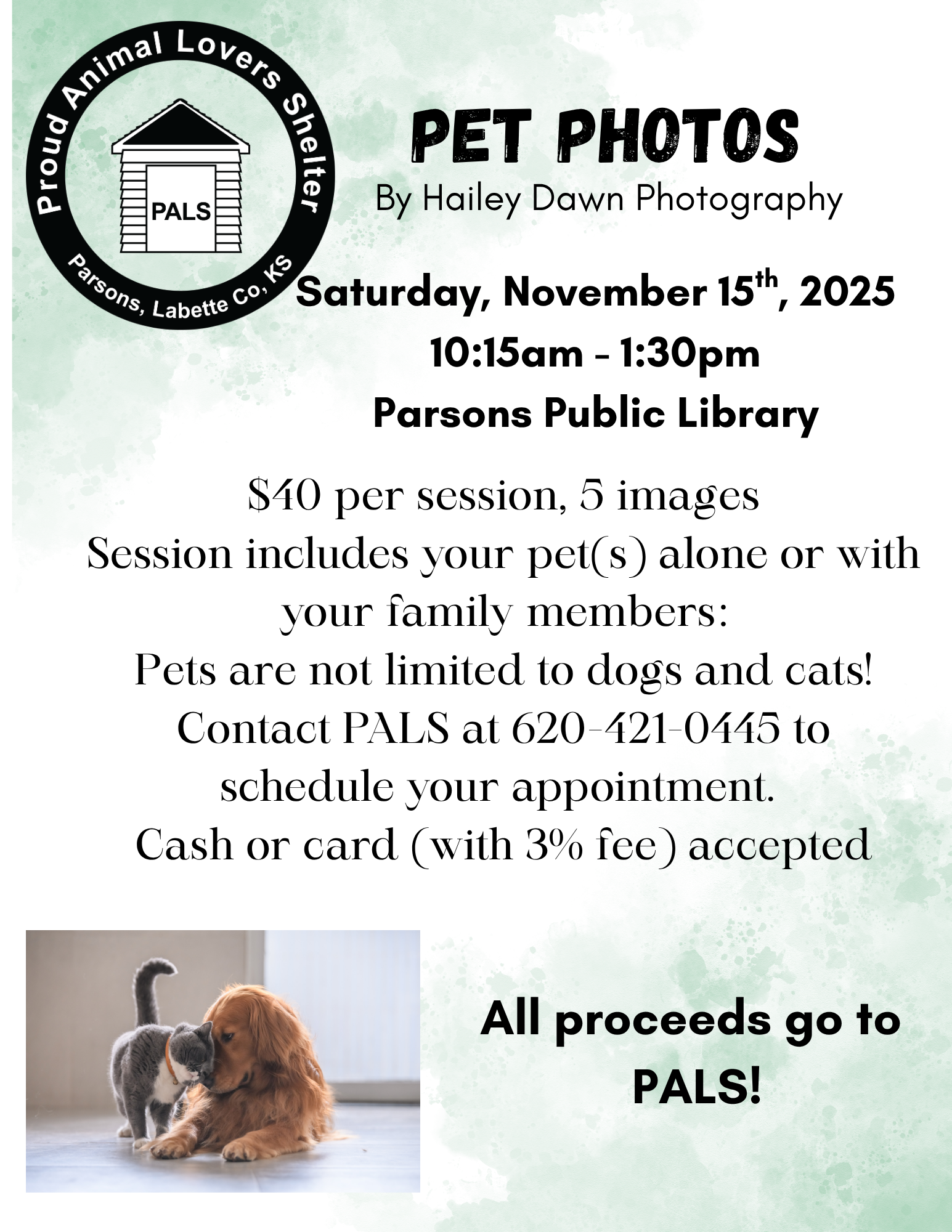 Pet Photos at the Library