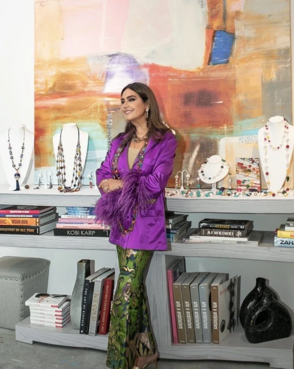 Maria Danko is a jewelry designer whose work was featured among participating artists at Gallery 88 during Art Basel, in an event hosted by Anthony Liggins, where contemporary design, craftsmanship, and artistic expression converged.