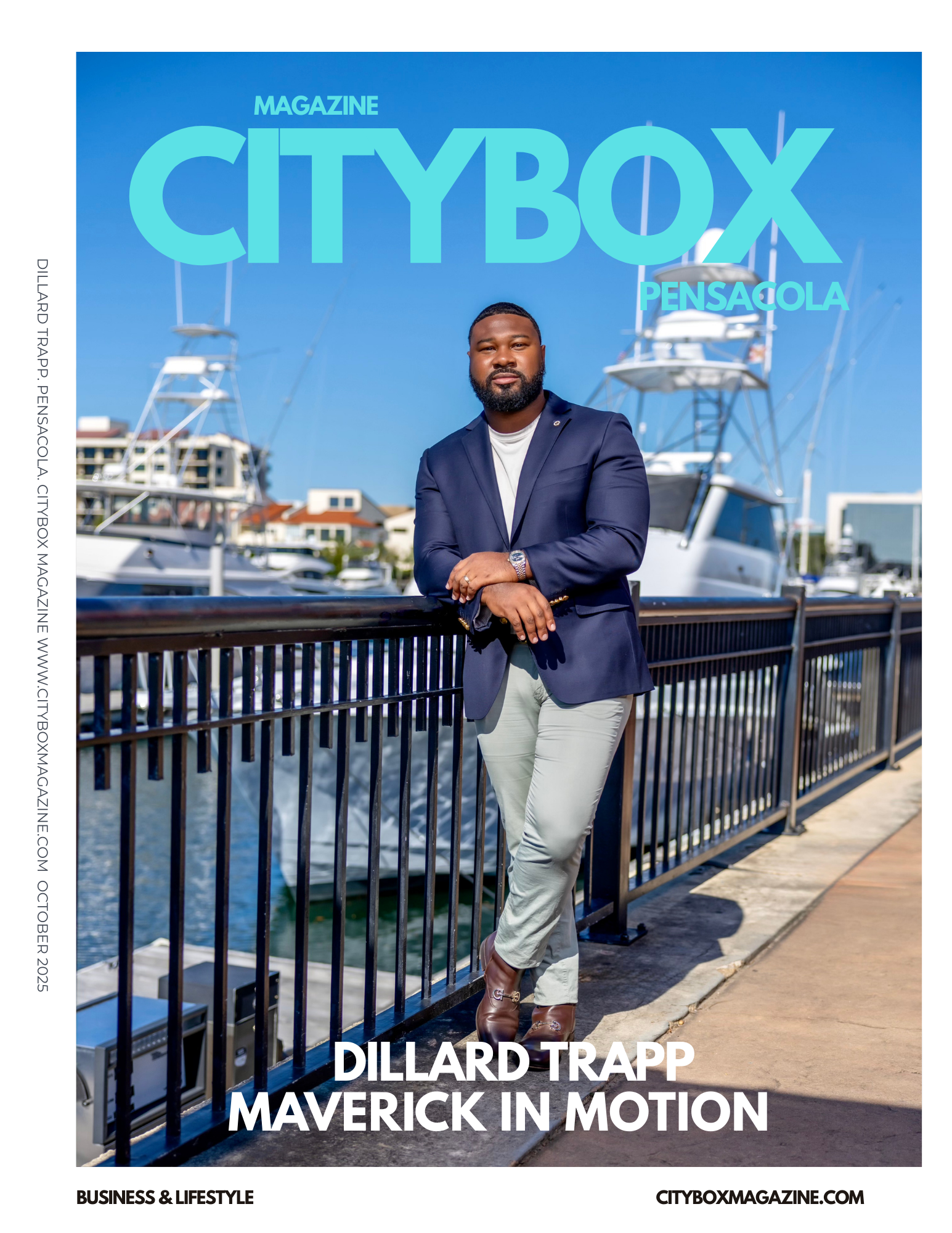 Dillard Trapp CityBox Magazine Cover Star Pensacola