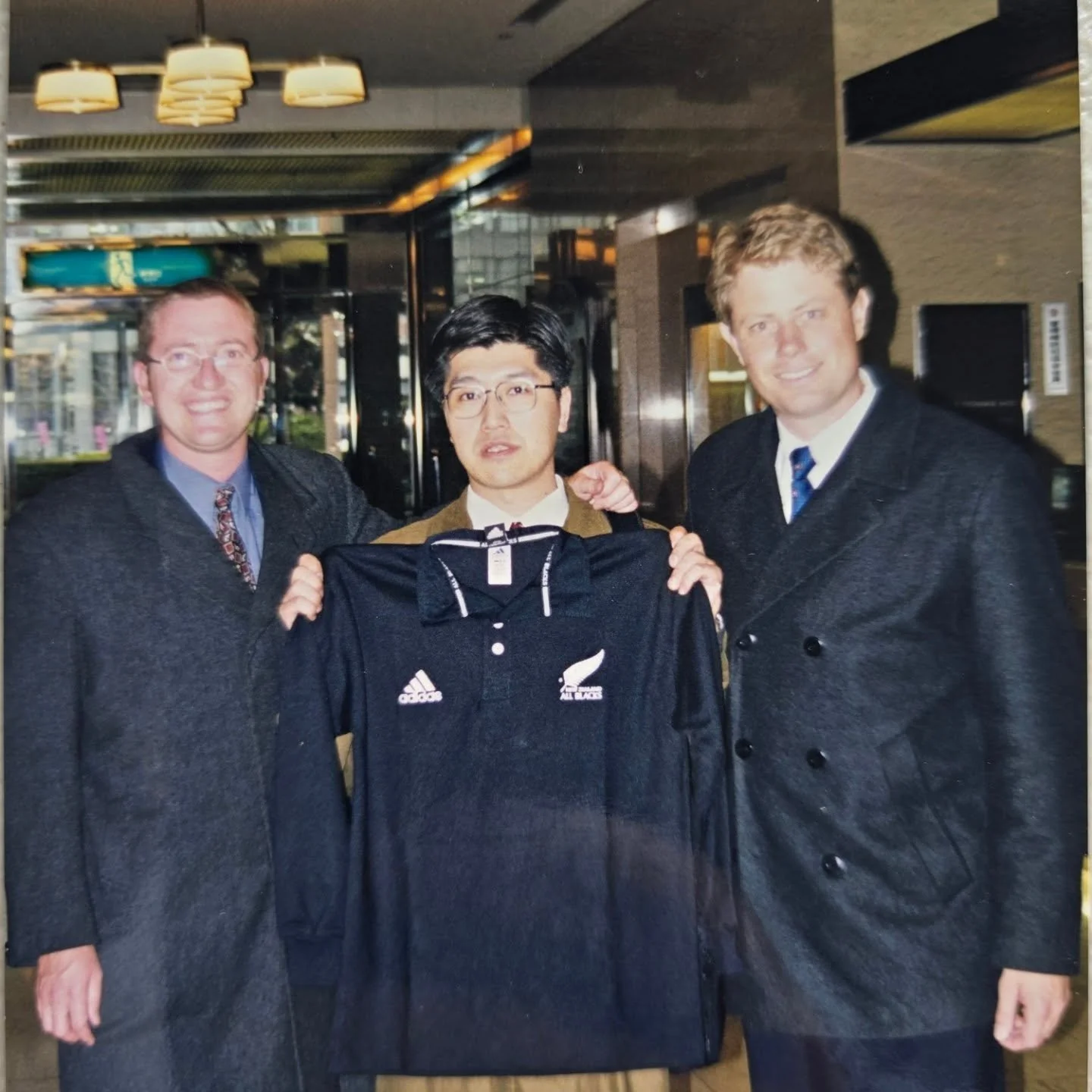 Came across these in the archives.  David &amp; Mike, business trip to Japan in 2000! 🇯🇵