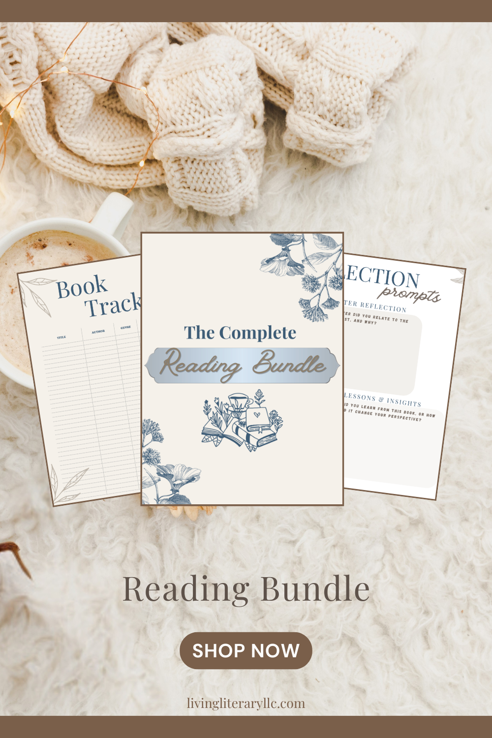 The Complete Reading Bundle: Plan, Track & Reflect on Your Reading Journey