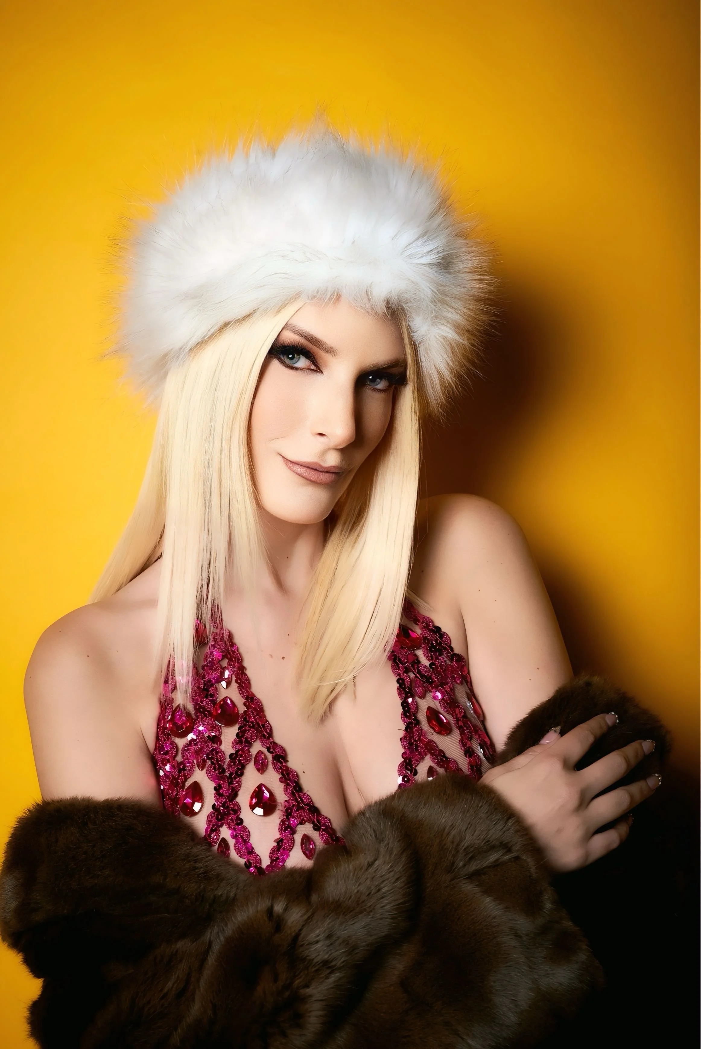 Niza, DJ y productora argentina de música electrónica en sesión promocional