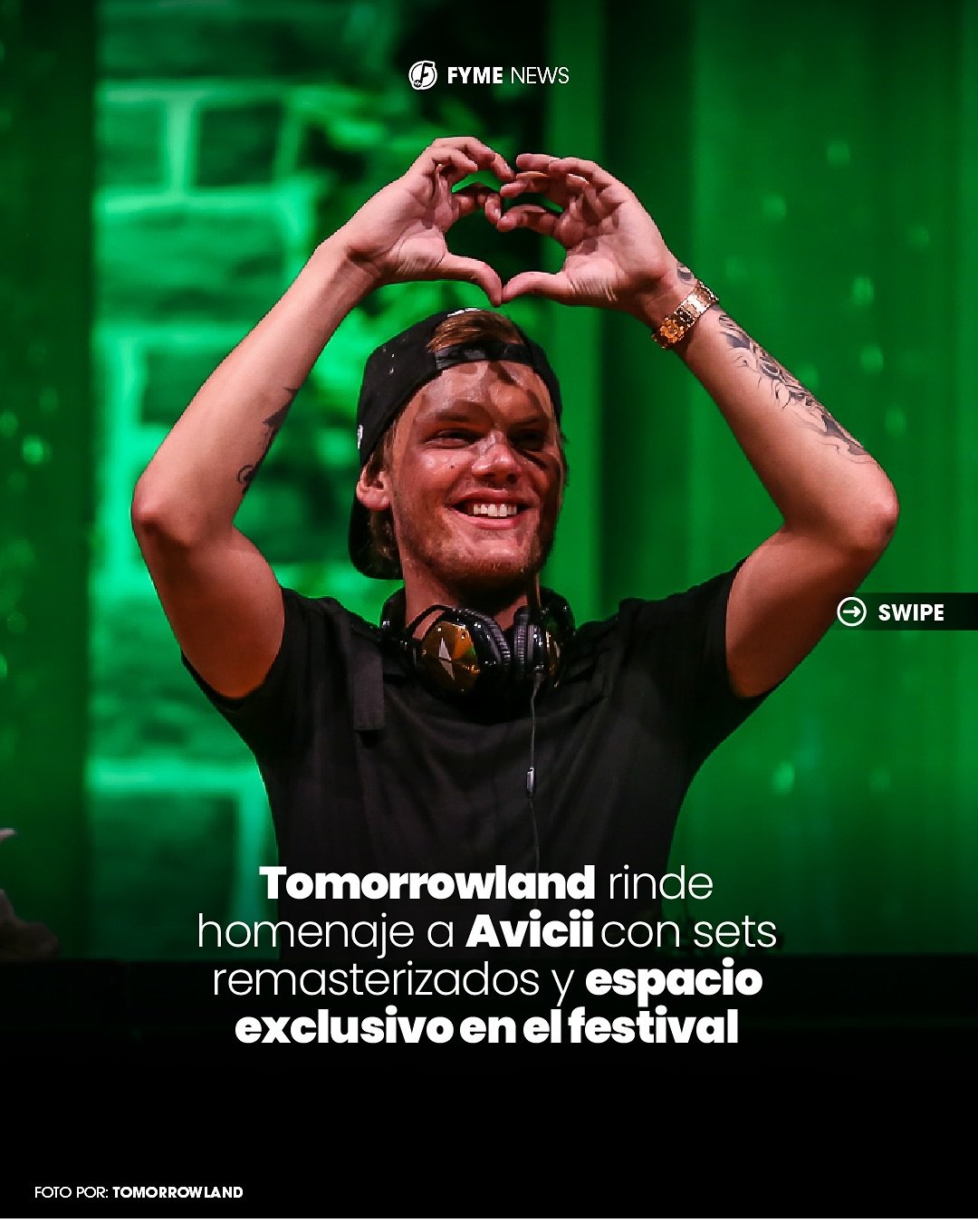 AVICII FOREVER en Tomorrowland 2025 🌟

Este a&ntilde;o, Tomorrowland honra con un emotivo tributo al inolvidable Tim &ldquo;Avicii&rdquo; Bergling, conmemorando una d&eacute;cada desde su &uacute;ltima actuaci&oacute;n en el festival. 🌍🎶

Revive s