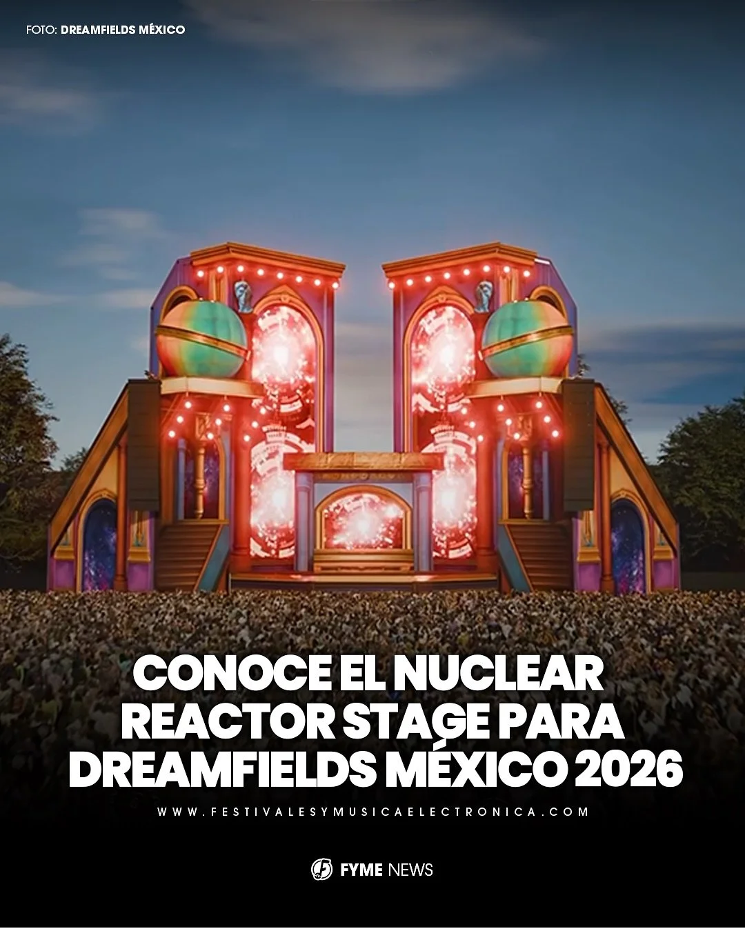 El Hardstyle y el hardtechno juntos! 🚨
Conoce el escenario “Nuclear Reactor” donde viviremos los sonidos más potentes del hardstyle y hard techno! ¿Ya se visualizaron? 😈🔥
Consigue tus boletos por @boletomovilmx 
Tenemo