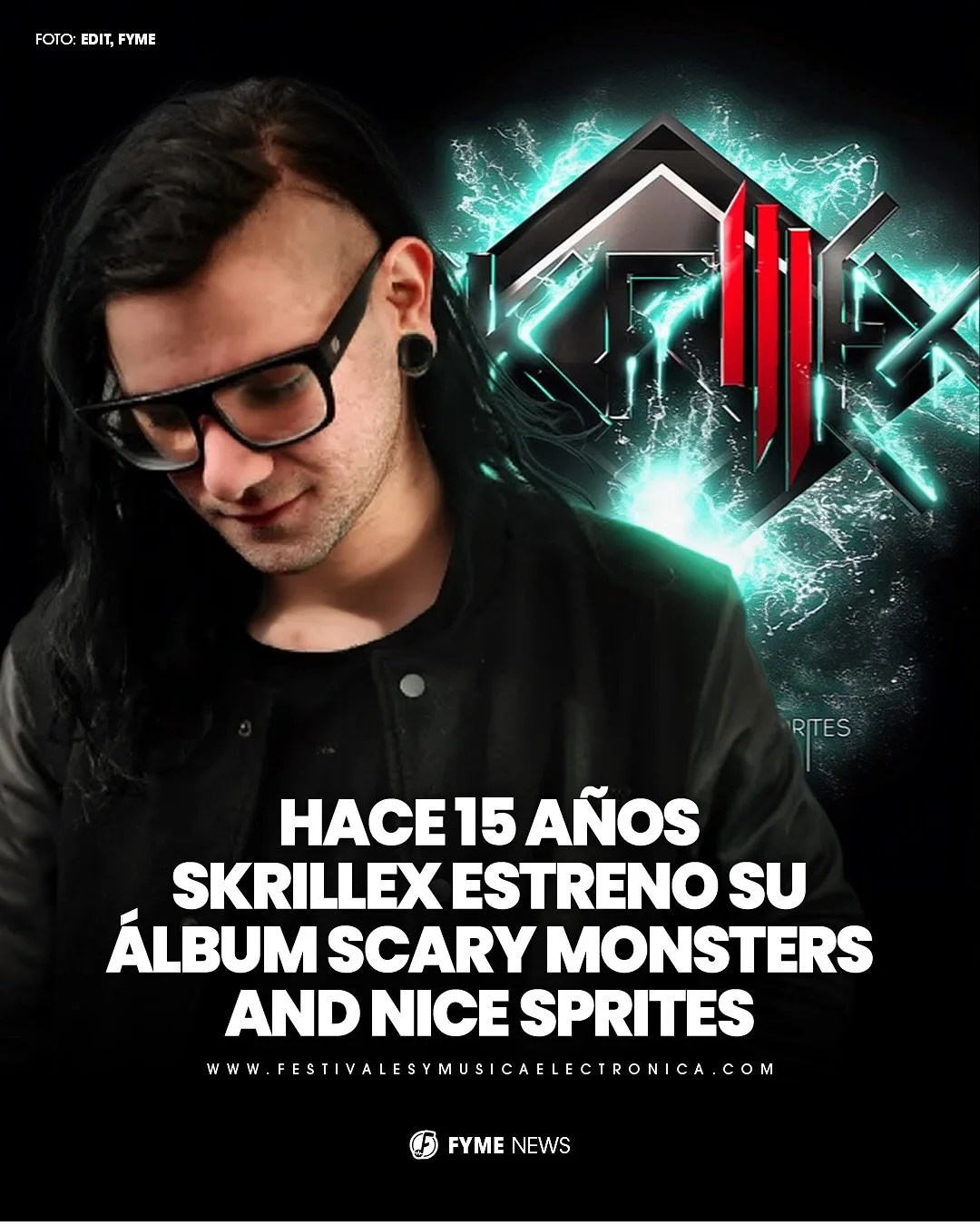 Hoy se cumplen 15 años desde que @skrillex lanzó su EP ‘Scary Monsters and Nice Sprites’ 🤯🔥
Este lanzamiento redefinió todo un sonido y marcó a una generación. ¿Quién no lo conoció