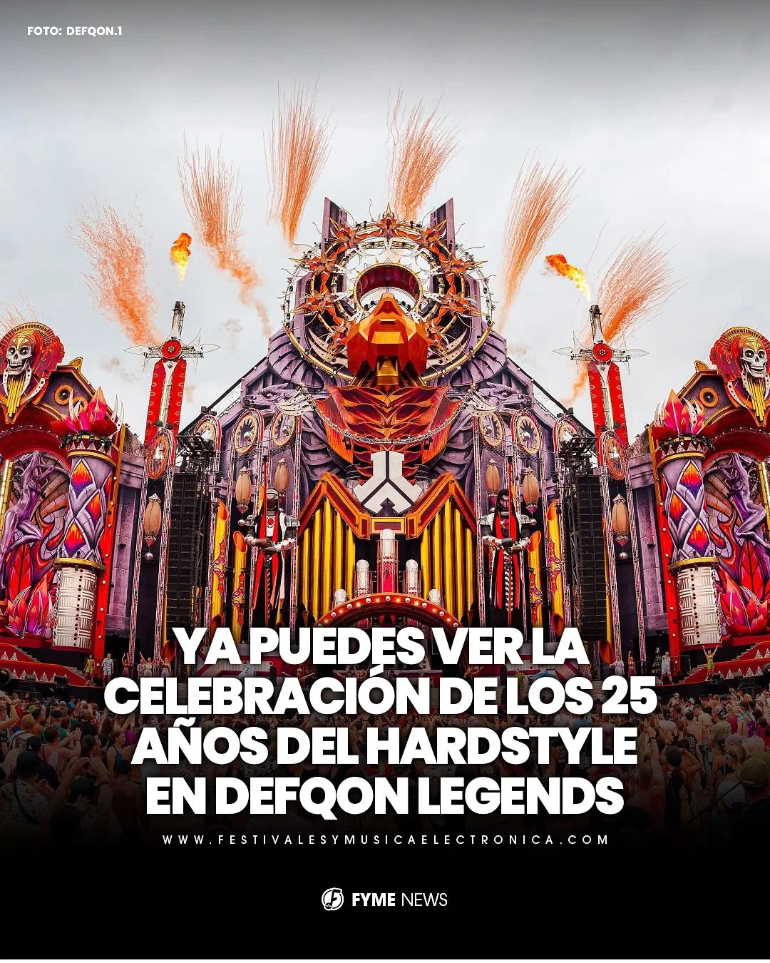 @defqon1  por fin lanza el set de DEFQON LEGENDS. 🚨‼️
Hace 25 años, surgió un sonido que cambiaría el mundo para siempre. Se convirtió en un movimiento global, unido por la dedicación y unido por un corazón