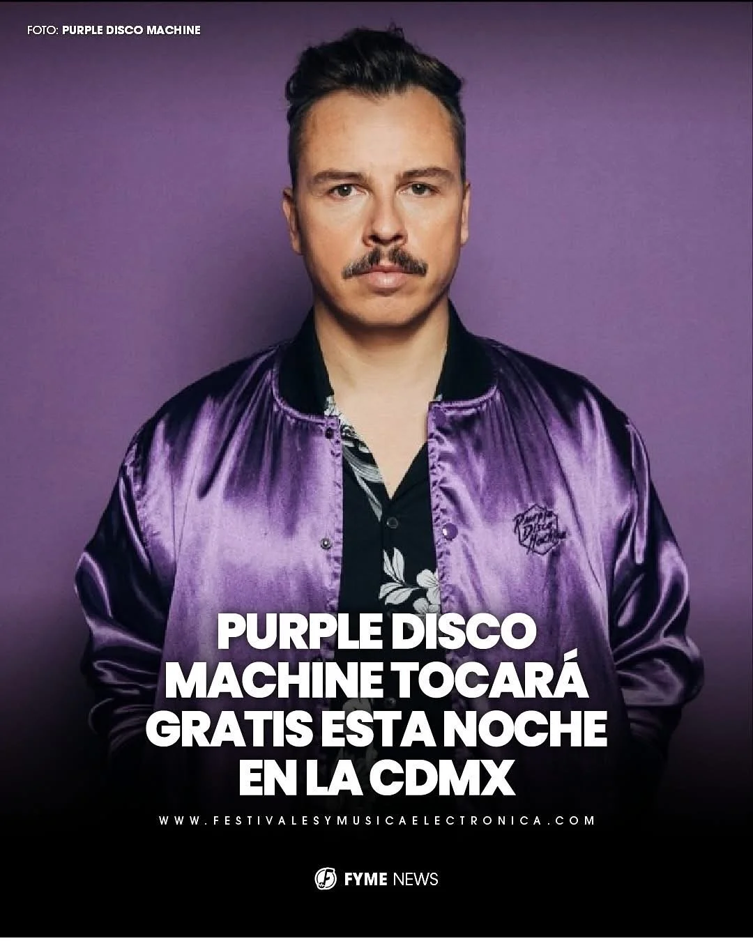 PAREN TODO!!! 🚨
@purple_disco_machine acaba de anunciar un show gratuito en CDMX hoy en la noche. 🤩🪩
#cdmx #purplediscomachine #djset