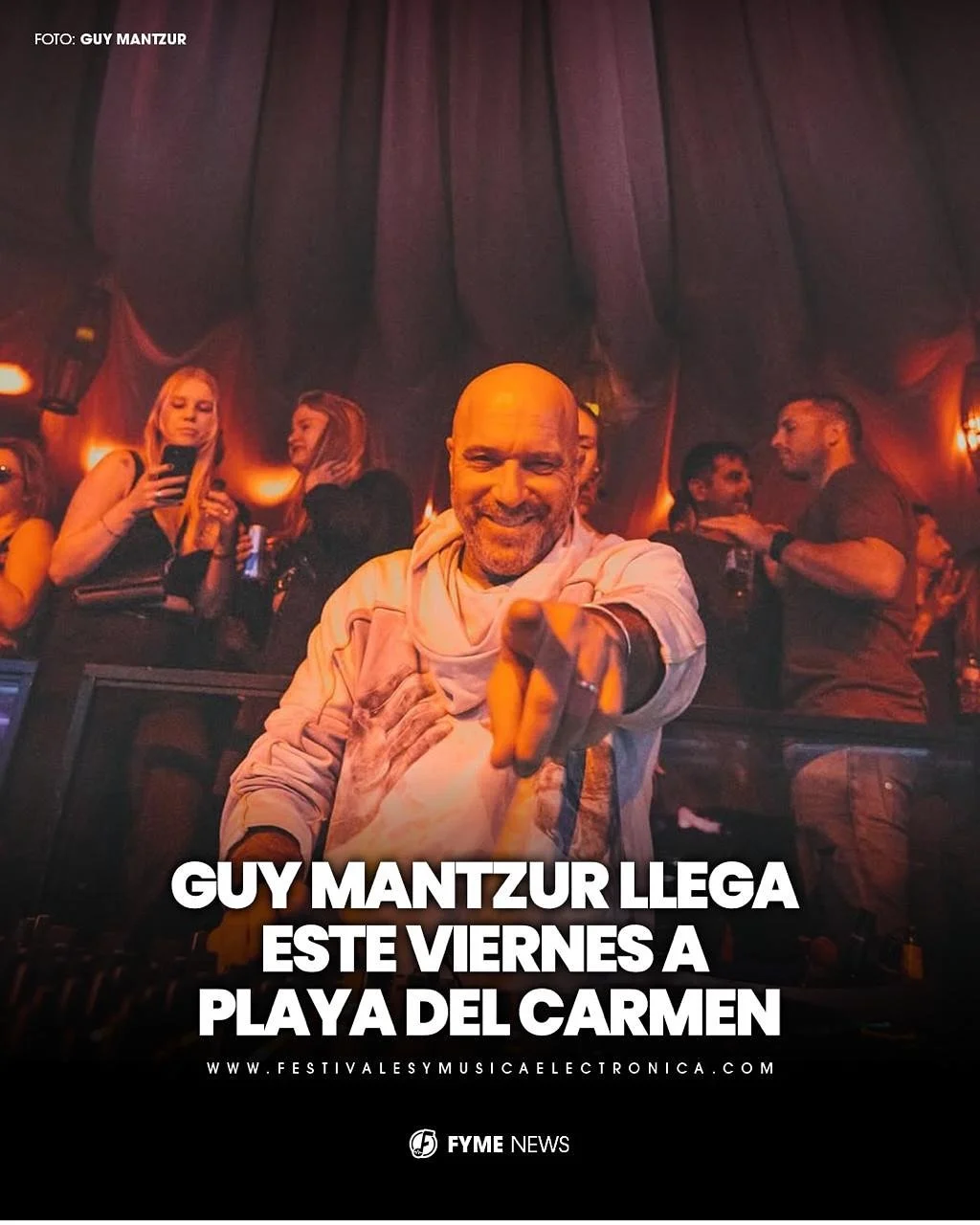 @origin_agency_mx y @sonical.mx presentan: @guymantzur en PLAYA DEL CARMEN para un evento increíble temática de Halloween 👻 
Prepárate para una fiesta de disfraces con un line up increíble como @djnuwanda , @abt.music, @