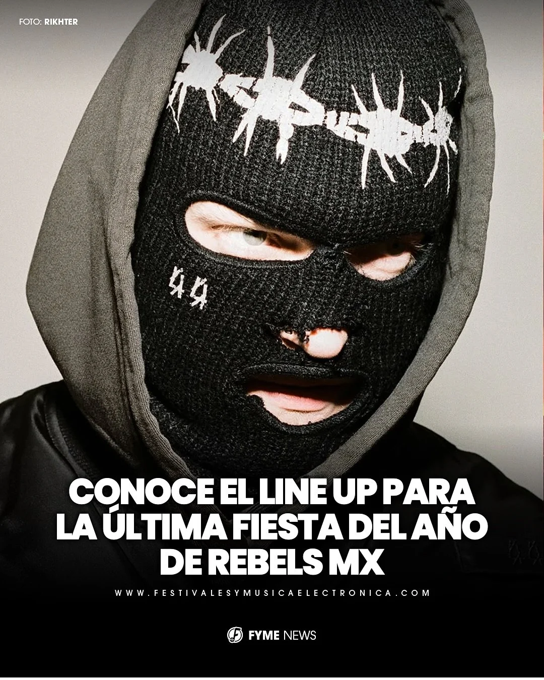 La &uacute;ltima fiesta de @rebelsevents_mx est&aacute; a nada de llevarse a cabo y @rikhter_r23  no se presentar&aacute; solo 🤯🔥

Este 21 de noviembre llegan a @foro.niebla llegan @rikhter_r23 y @vldmrdbshkn acompa&ntilde;ados de un mexicano que e