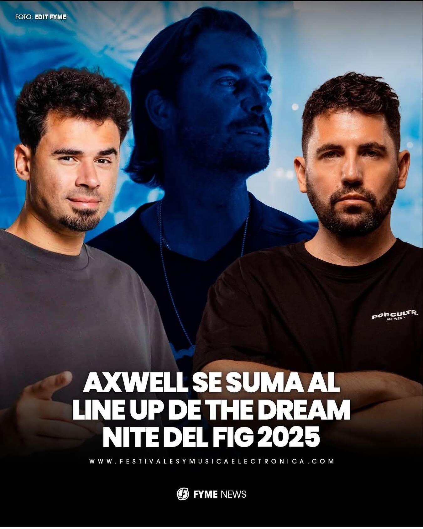 Oficial! 📣

Axwell regresa a M&eacute;xico para el The Dream Nite de Festival Internacional del Globo, Le&oacute;n Mx 2025, se estar&aacute; presentando junto a Afrojack y Dimitri vegas. &iexcl;Nos vemos este fin! 🎶

#figle&oacute;n #festivalintern