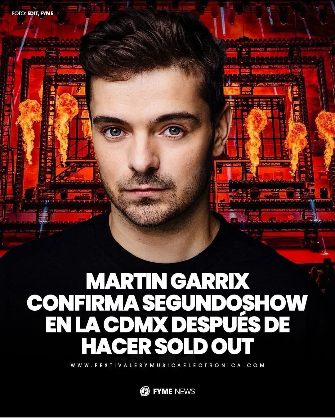 El show m&aacute;s grande Martin Garrix tendr&aacute; 2 fechas en M&eacute;xico!! 🇲🇽

16 de Octubre - Sold Out
📆17 de Octubre - Nueva Fecha

Nos vemos en el AMERICAS TOUR de @martingarrix en el palacio de los Deportes. 📣

#MartinGarrix #EDM